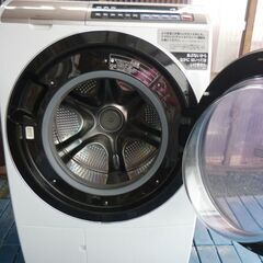 値下げしました☆引き取り限定・福岡県/日立 HITACHI ビッグドラム BD-SV110BR ヒートリサイクル2018年製/中古品・洗濯11㎏/乾燥6㎏/動作確認済み・現状渡しの画像
