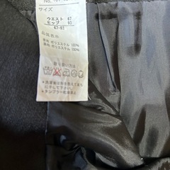 リクルートスーツ１１号3点セットの画像