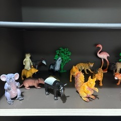 どうぶつフィギアセットの画像