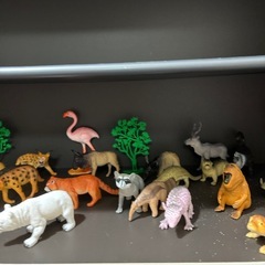 どうぶつフィギアセットの画像
