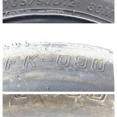 T105/90D12  80M  ファルケンTIRE  応急タイヤ(スペアタイヤ / テンパータイヤ) 12㌅ × 3.00B × 4穴 × PCD100mmの画像