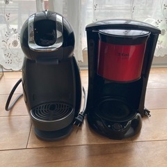 ネスカフェドルチェグスト&ティファールコーヒーメーカーの2点セット