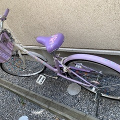 可愛い女の子の自転車(24インチ) (梅花) 鬼越の自転車の中古