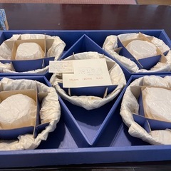 ★未使用★カガミクリスタル★清滝そうめんセット★５客★の画像