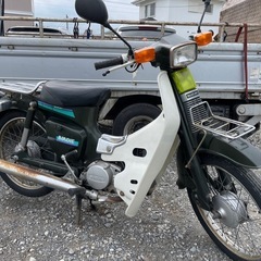 レア車⭐️2stエンジンで速い‼️ギア付き3速⭐️バーディー スズキ⭐️カブのスズキ版‼️レトロ　おしゃれ　原付　スクーターの画像