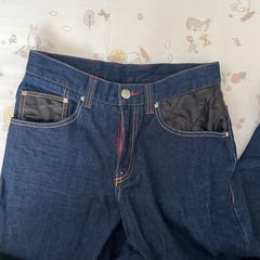 GUMU デニムパンツ L 風神雷神の画像