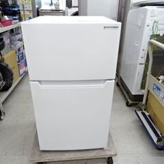 【恵庭】ヤマダ　2ドア冷凍冷蔵庫　YRZ-C09H1　21年製　...