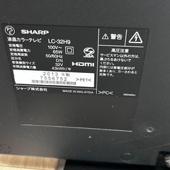 SHARP   テレビの画像