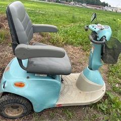 中古実働品　セニアカー　電動シニアカー　電動車椅子　クボタEV21D ラクータースマイルの画像