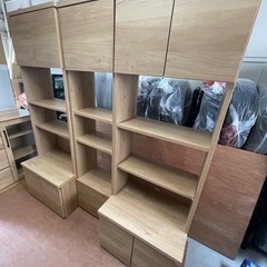 キャビネット３つセット（並びは自由）中古品の画像