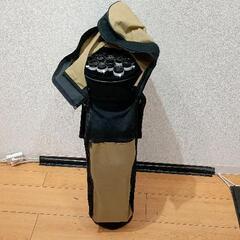 0622-165 ゴルフバッグ※汚れあり
