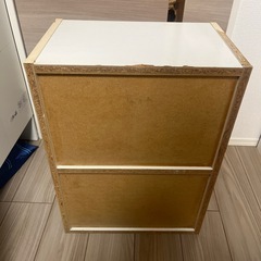 木製 棚 2段の画像