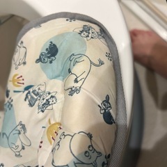 ムーミン柄　歩行器　折りたたみ式の画像