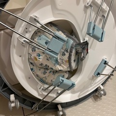 ムーミン柄　歩行器　折りたたみ式の画像