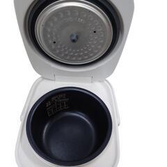 【売ります】アイリスオーヤマ　ジャー炊飯器　3合炊き　RC-MEA30-W　2024年製の画像