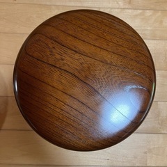 昭和レトロ　茶びつ　欅の画像