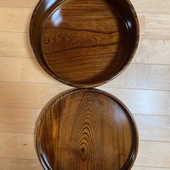 昭和レトロ　茶びつ　欅の画像