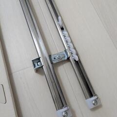 【2025/8/14募集中】カーテンレール２段　シルバーの画像