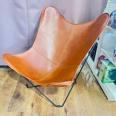 家具 生活家具 CUERO　バタフライチェア　ブラウン