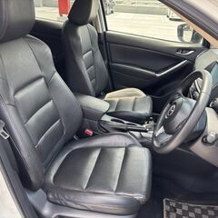 神奈川【自社ローン】保証人無可★全国対応★CX-5【XD Lパッケージ】車検2年付/Bluetooth/サンルーフ/BOSEスピーカー/KENSTYLEエアロ/走行中TV可/バックカメラ/サイドカメラ/レザーシート/パワーシート/シートヒーター/クルコン/ETCの画像