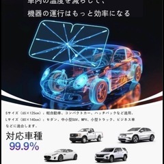 【新品】サンシェード Lサイズ  80×140
の画像
