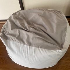 無印　ビーズクッション