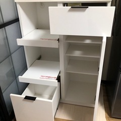 【引取り限定】★美品　レンジ台　ニトリ　　　　の画像