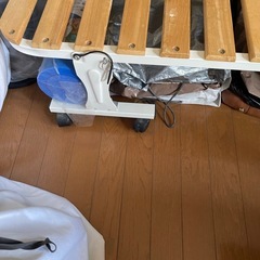 すのこ　シングルサイズ　ベッドの画像