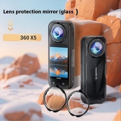 【新品】Insta360 X5 対応 レンズガード 光学ガラス レンズ 保護カバーの画像