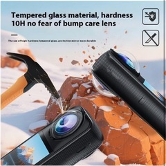 【新品】Insta360 X5 対応 レンズガード 光学ガラス レンズ 保護カバーの画像