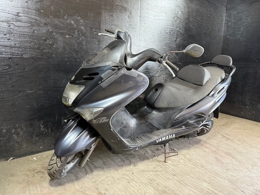 ★支払総額4.2万円★関東圏内即日配送可能！全車走行テスト済みです！ ヤマハ マジェスティ125FI ガンメタ 人気のマジェスティ125FI！ 4ストインジェクション！ サイスタ付き！ 車格大きい125cc！ 社外マフラー！