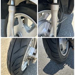 ヤマハ　ギア　UA06J型　水冷　4スト　FI車　2010年モデル　タイヤやバッテリー新品　越谷市の画像