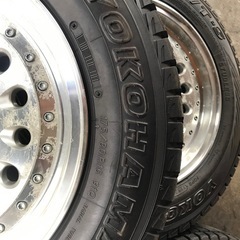 ジムニー175-80R16アルミ、スタッドレス4本の画像