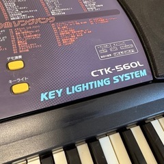 CASIO CTK-560L キーボード      の画像