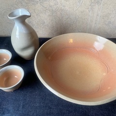 新品　未使用　萩焼セット　①