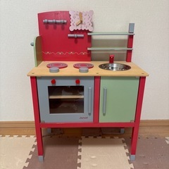 おままごと木製キッチンの画像