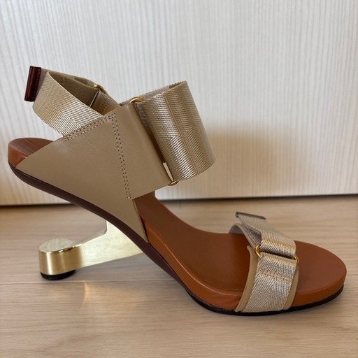 ほぼ未使用美品★UNITED NUDE 40サンダル Eamzヒール