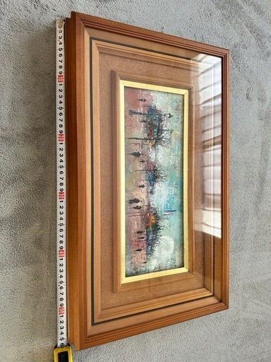 ミラー/鏡 Maurille Prevost, French b.1922, Abstract Parisian Street Sc