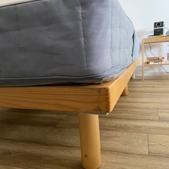 IKEAのセミダブル（195×120cm)マットレス（VESTERÖY）状態良好！の画像