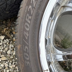 ランドクルーザー　100 200 ホイールタイヤセットの画像