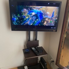 テレビとテレビスタンド