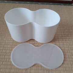 トイレットペーパー（2個）収納ケースの画像
