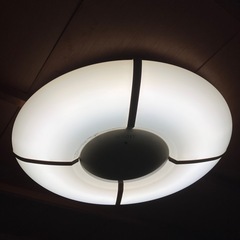 リモコン無しアイリスオーヤマ LED シーリングライトの画像