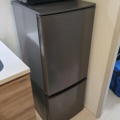 三菱電機　冷蔵庫　MR-P15G-H [マットチャコール