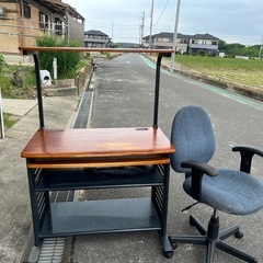 パソコン机、椅子セット