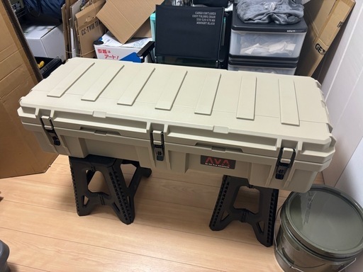 AVAGEAR95L ストレージボックス デザートサンド モールパネル付き