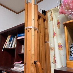 2段ベッド一台分の部分すのこベッドとしての画像