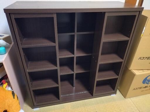 本棚スライド式二段 (しまざわ) 東京の収納家具《本棚》の中古