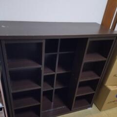 本棚スライド式二段 (しまざわ) 東京の収納家具《本棚》の中古