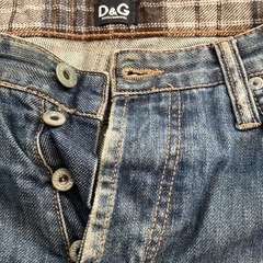Ｄior、Ｄ&g 　デニムパンツ2枚セットの画像